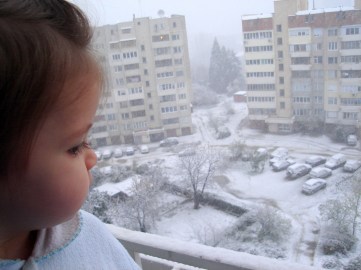 снегът и Ния - 9 месеца по-късно