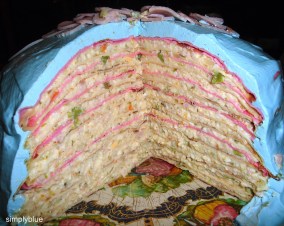 солен торта (разрез)